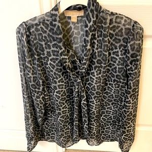 Michael KORS Animal print blouse